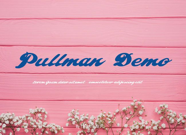 Pullman  Demo example